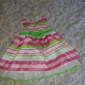 Infant girls crinoline party dress.